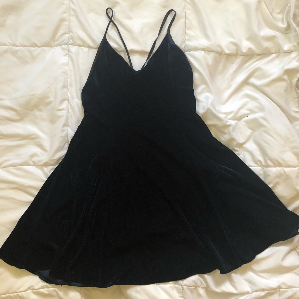Velvet Cocktail Dress